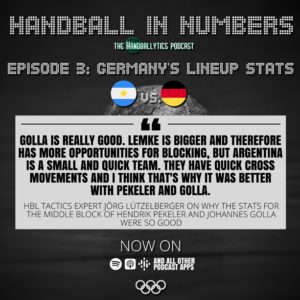 Episode 3: Jörg Lützelberger on Germany’s Lineup Stats and Argentina vs. Germany